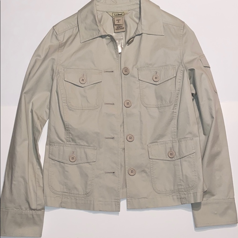 L.L Bean Tan Jacket